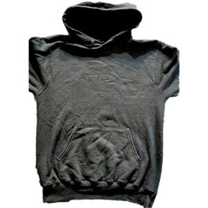 CHAMPION Dark Grey Teen Boy Hoodie, Men’s Small, Preloved